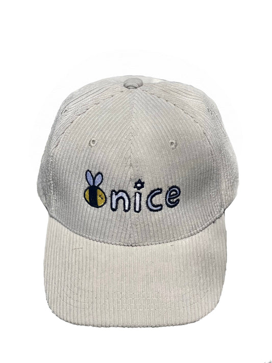 Bee Nice Hat - Corduroy